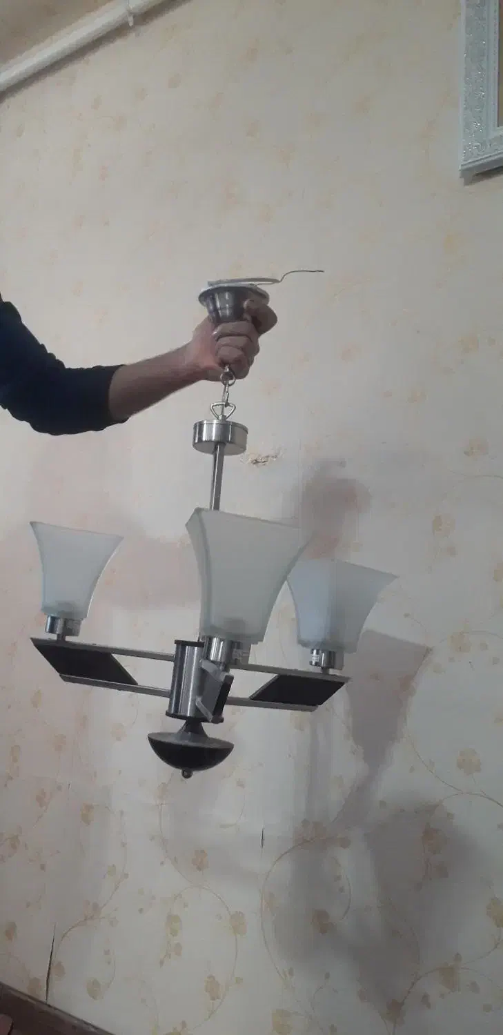 لوستر زیبا وشیک|لوستر و چراغ آویز|تبریز, |دیوار