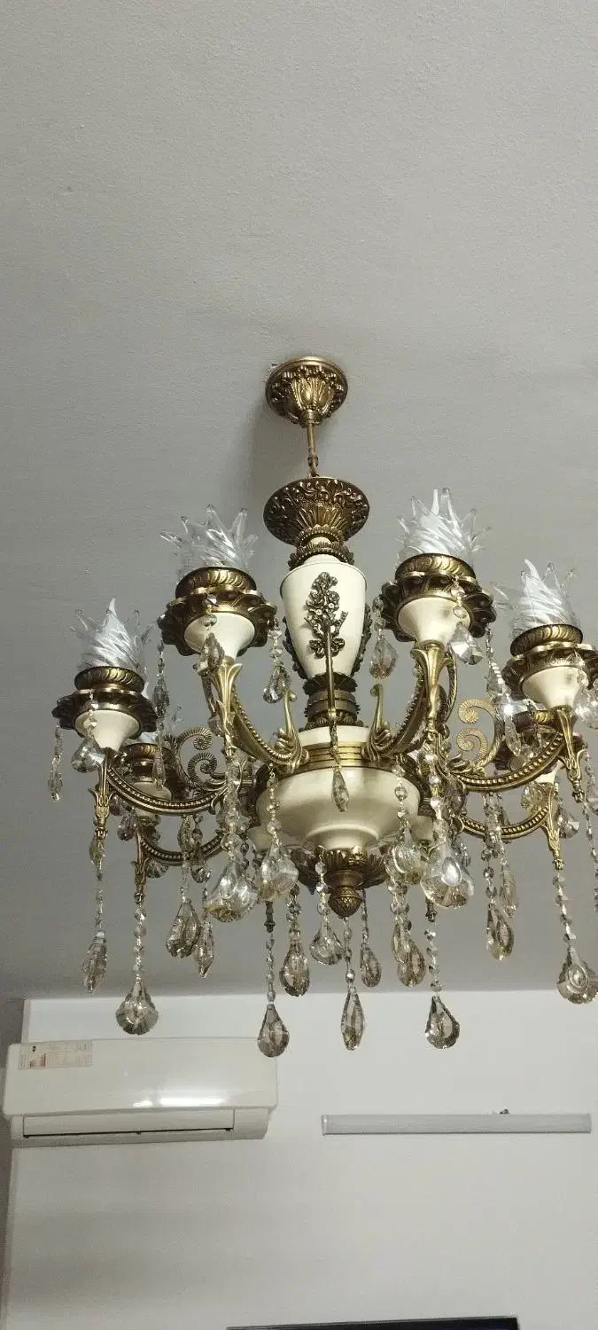 لوستر 6شاخه|لوستر و چراغ آویز|مشهد, جاهد شهر|دیوار