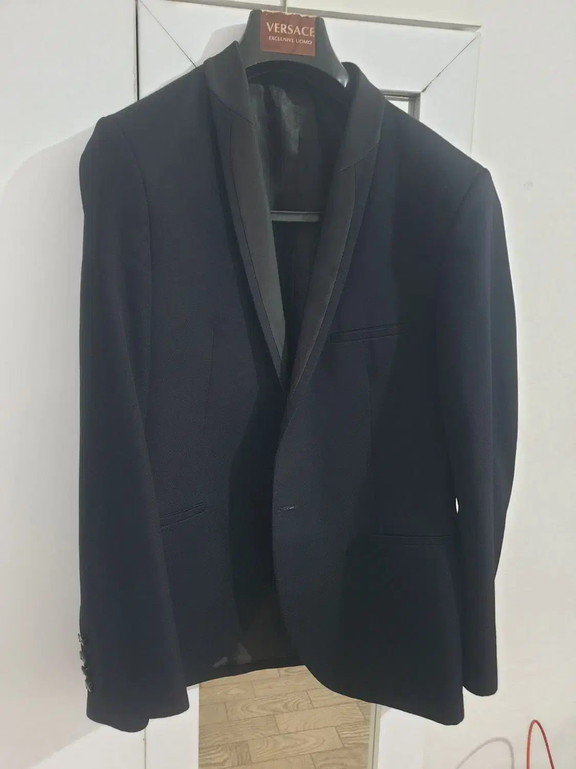 کت تک مشکی سایز ۵۰|لباس|رشت, دباغیان|دیوار