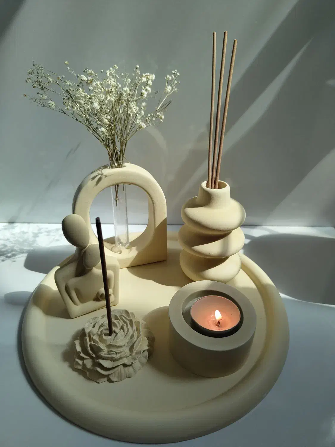 ست دکوری شیک (تخفیف ویژه)|مجسمه، تندیس، ماکت|برازجان, |دیوار