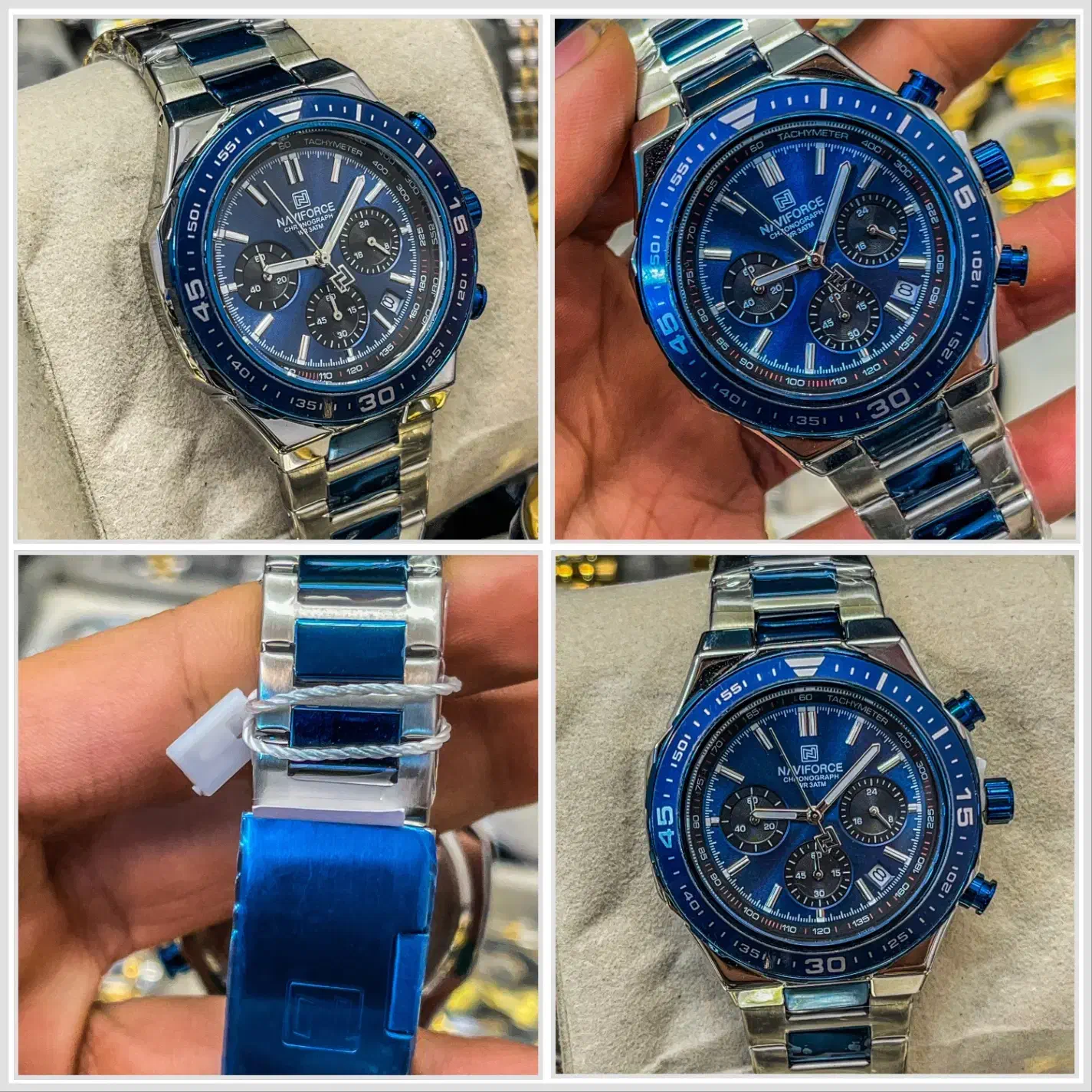 ساعت مچی مردانه ناوی فورس سه موتوره/ دو رنگ اصلی|ساعت|مشهد, گاز|دیوار