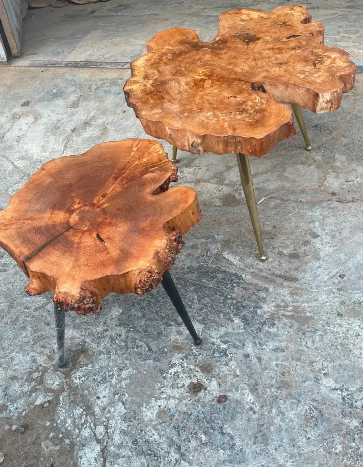 میز و صندلی چوبی|مبلمان خانگی و میز عسلی|قائمشهر, |دیوار