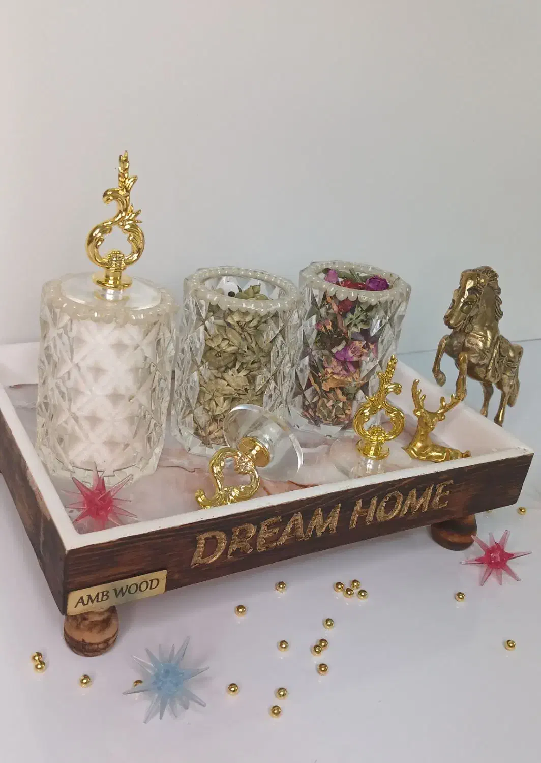 پاسماوری تمام رزین کریستالی|ظروف سرو و پذیرایی|رفسنجان, |دیوار