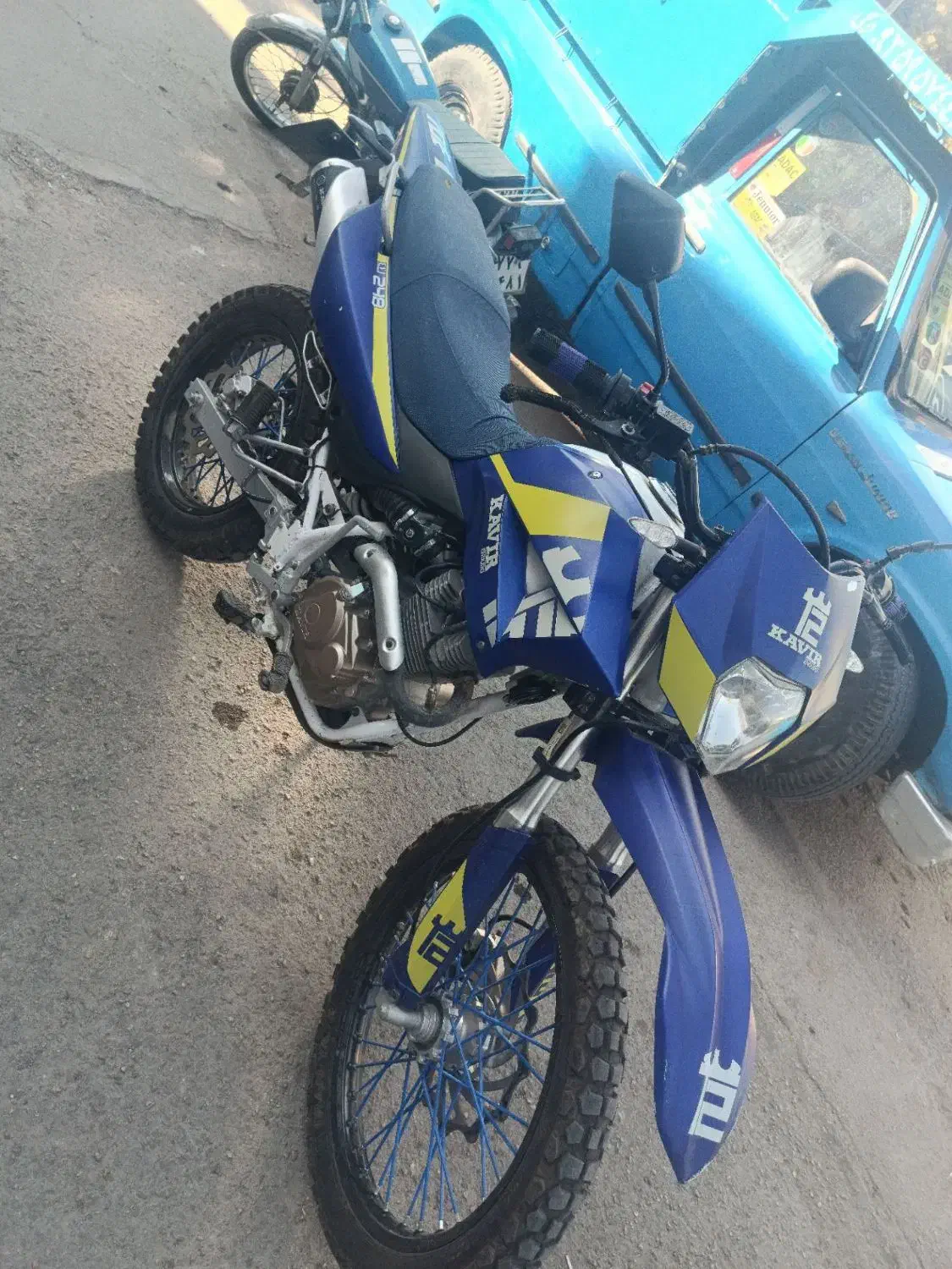 موتور تریل 250کویر|موتورسیکلت|بجنورد, |دیوار