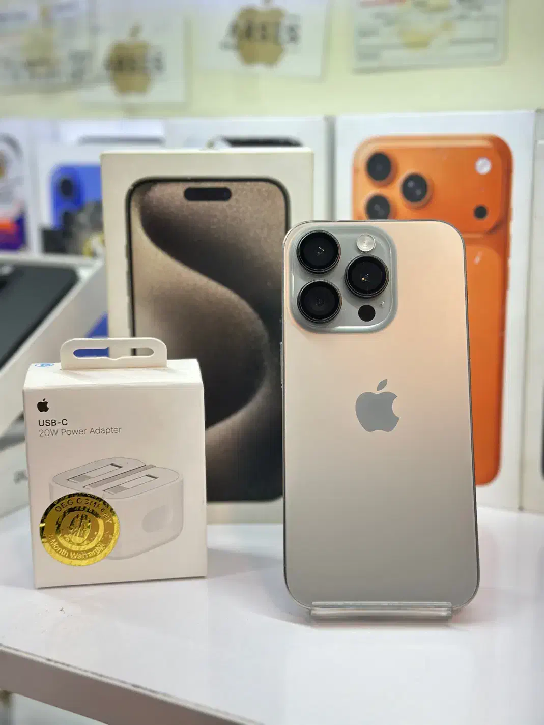 Iphone 15 pro ZAA 256GB قیمت مناسب در حد آک|موبایل|کرج, کوی امامیه|دیوار
