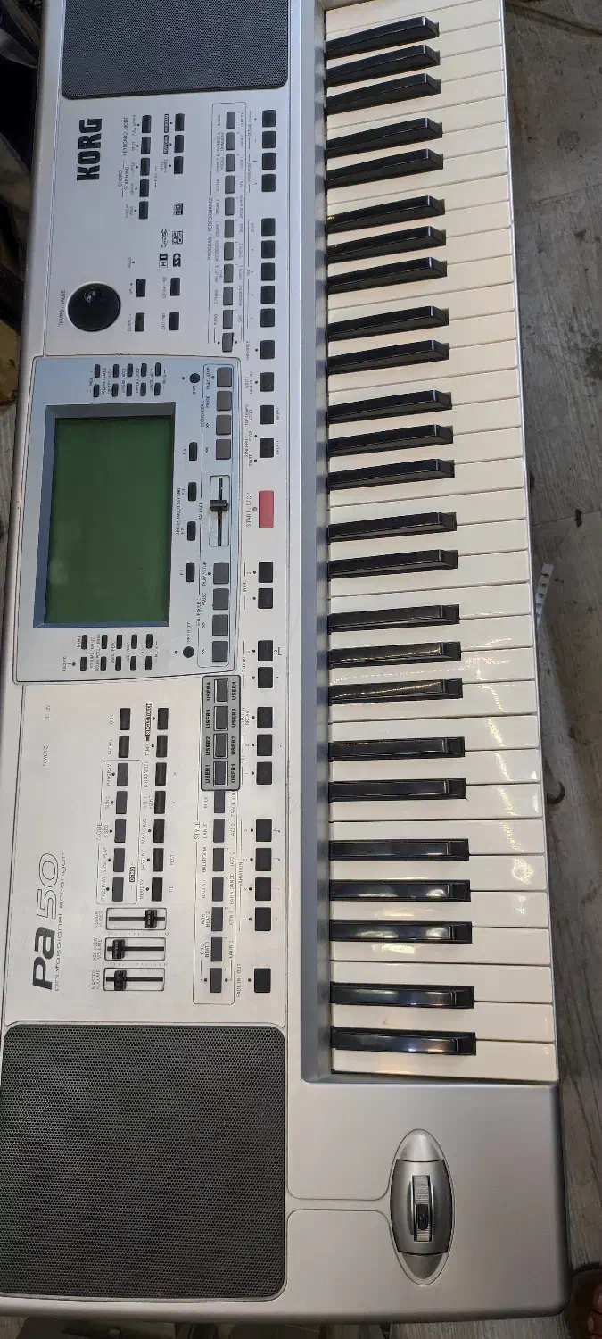 فروش ساز کیبورد Pa50 تبدیل به Pa80|پیانو، کیبورد، آکاردئون|بابل, |دیوار
