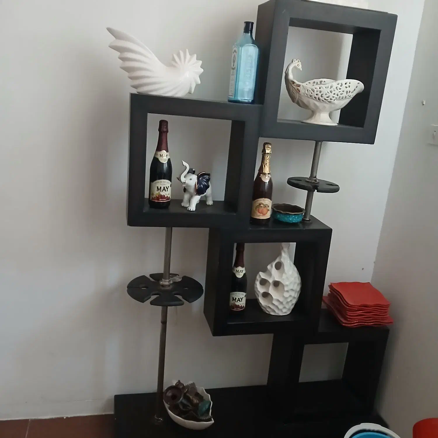 بوفه|بوفه، ویترین، کنسول|اهرم, |دیوار