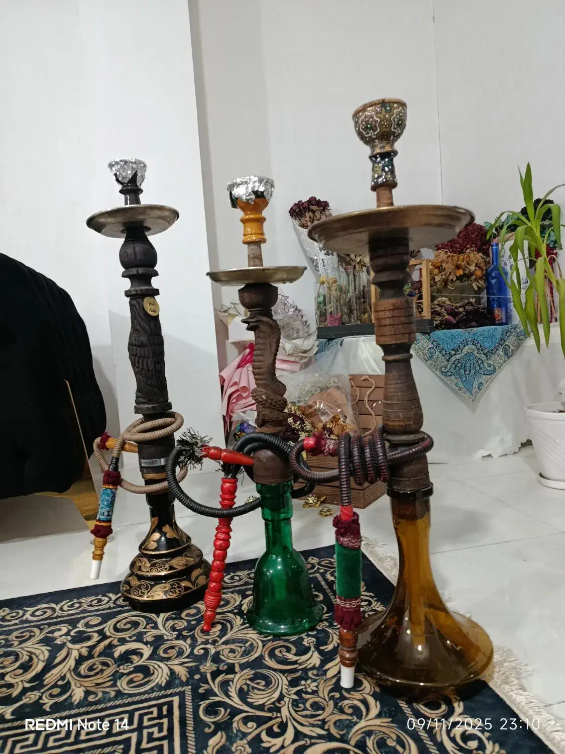 قلیان چوب گردو اصل|کلکسیون و سرگرمی|مشکین‌دشت, |دیوار