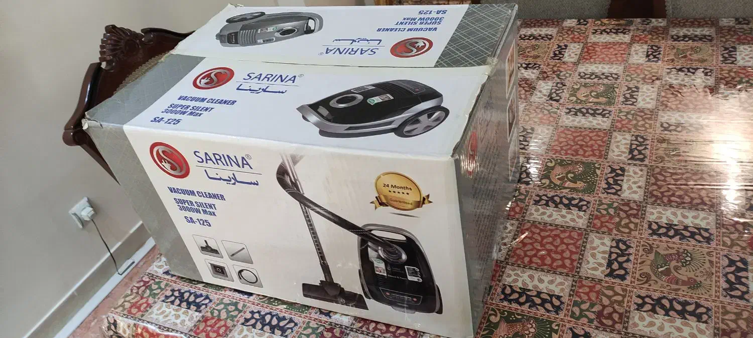 جاروبرقی ۳۰۰۰w آکبند سارینا|جاروبرقی، جارو شارژی، بخارشو|تهران, باغ فیض|دیوار