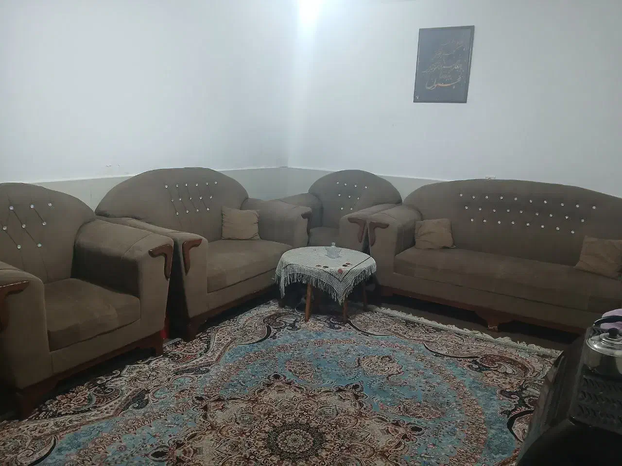 مبل ۷نفره|مبلمان خانگی و میز عسلی|آشخانه, |دیوار