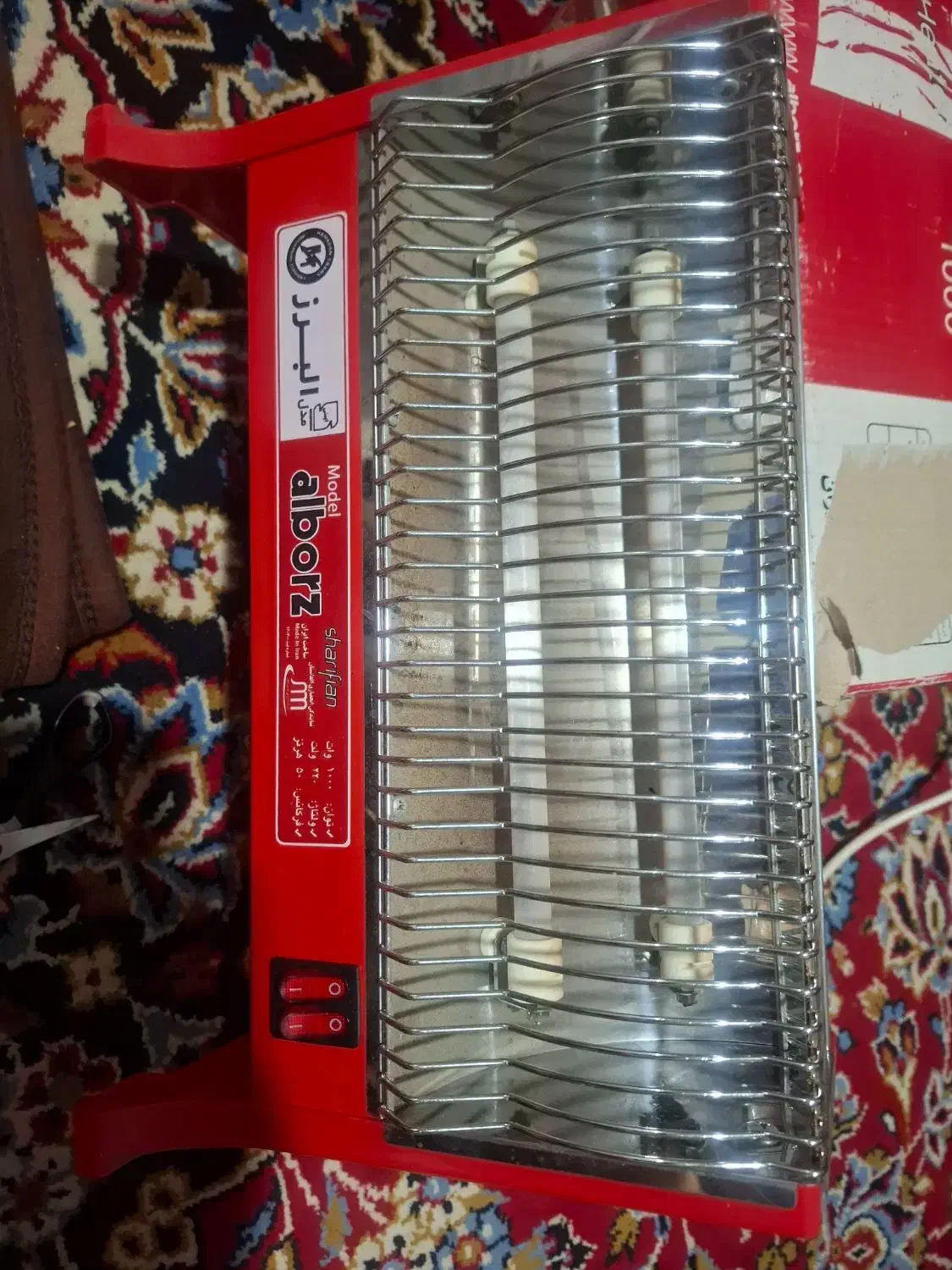 هیتر برقی دوالمنت مجهز به قطع کن اتوماتیک|بخاری، هیتر، شومینه|بجنورد, |دیوار