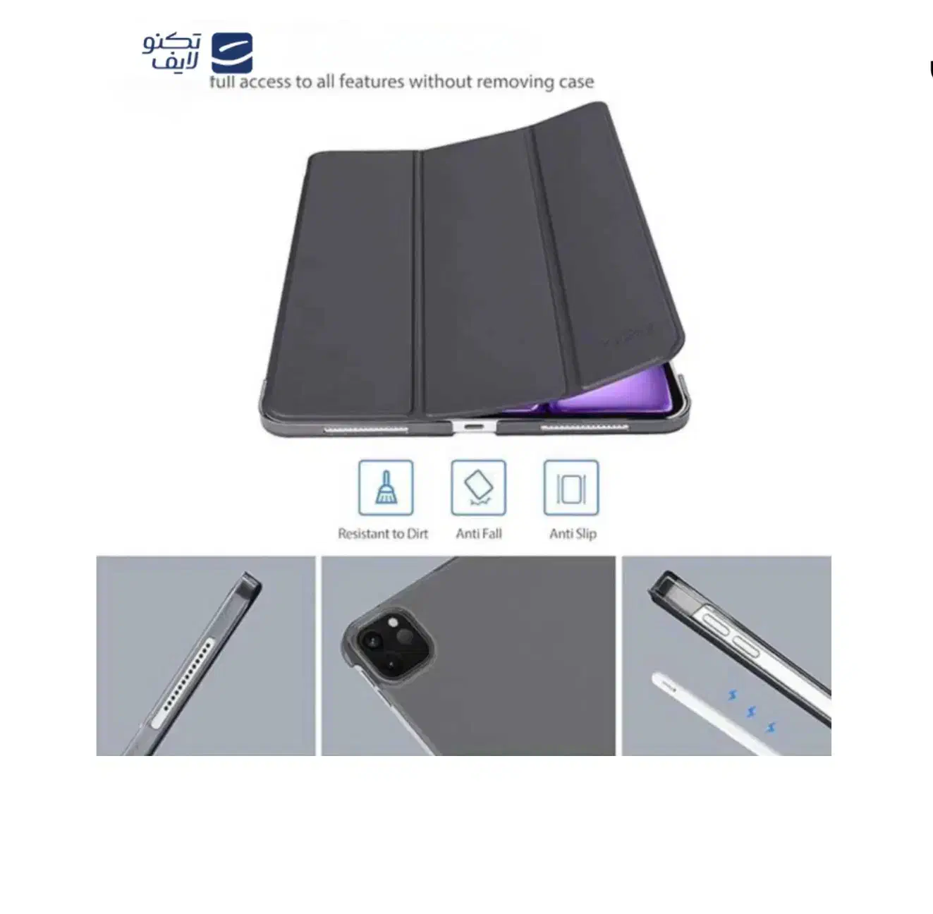 کیف تبلت اسمارت آیپد Ipad Air 2024 11inch|لوازم جانبی موبایل و تبلت|تهران, فرمانیه|دیوار