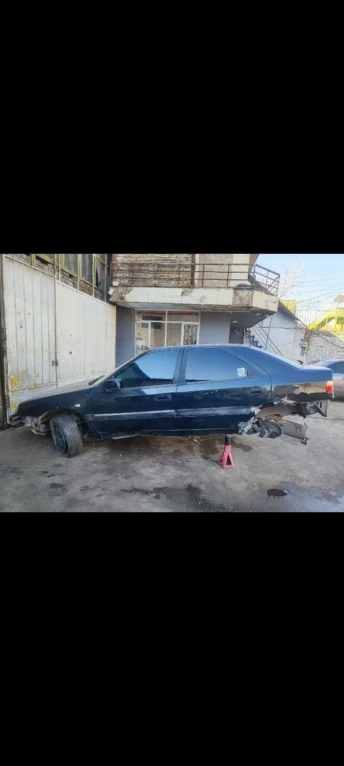 ماشین زانتیا تصادفی|خودرو سواری و وانت|اصفهان, باغ زرشک|دیوار