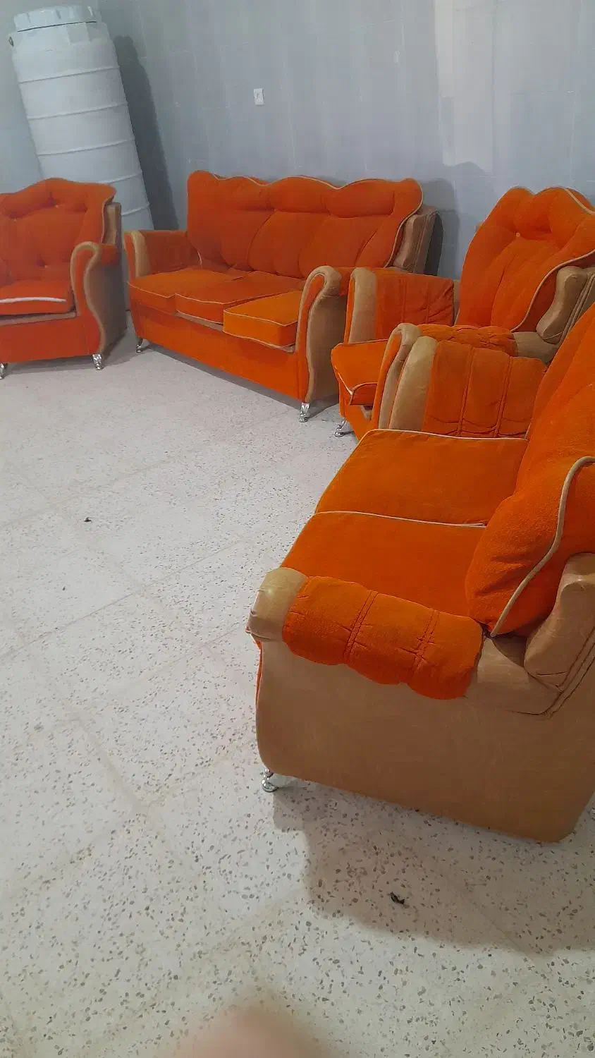 مبل ۷نفره|مبلمان خانگی و میز عسلی|جرقویه, |دیوار