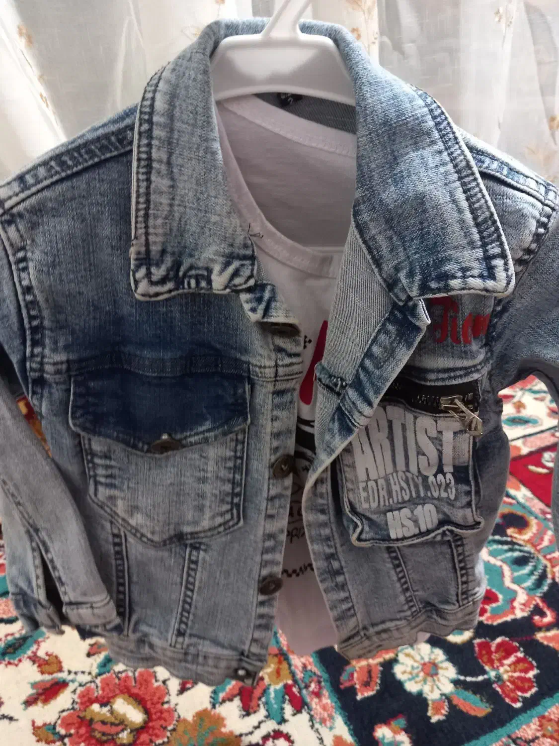 کت شلوار لی سه تیکه پسرانه|کفش و لباس بچه|ارومیه, |دیوار