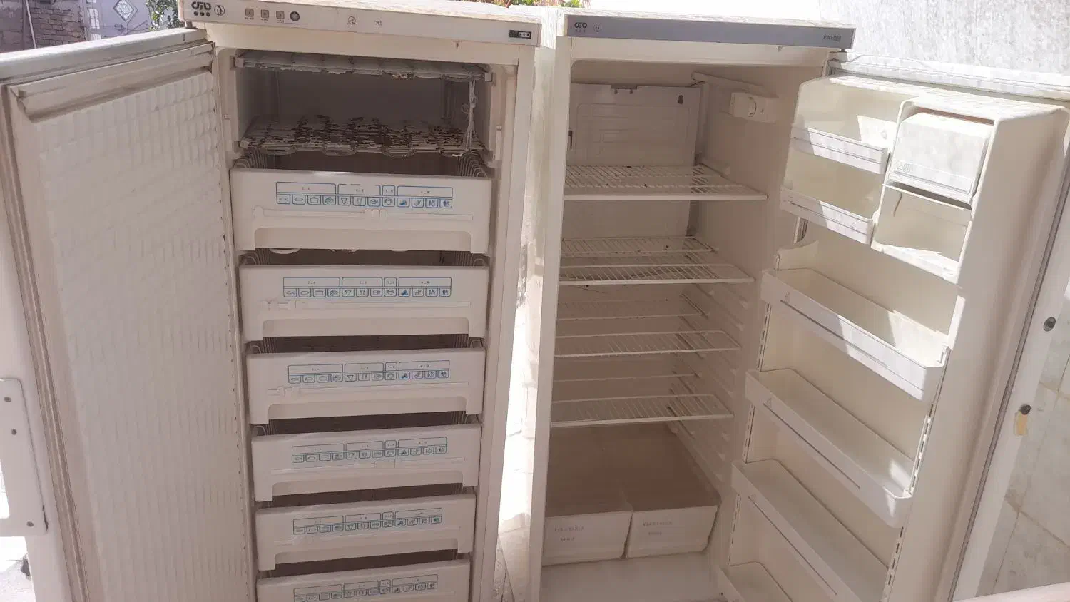 یخچال فریزر دوقلو|یخچال و فریزر|انابد, |دیوار