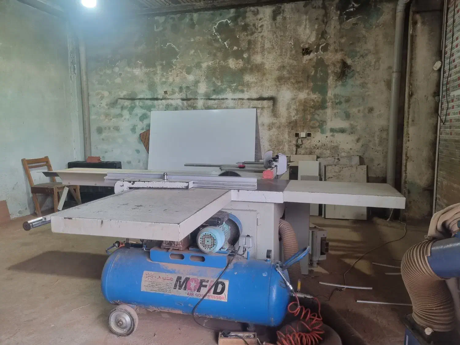 دستگاه برش ورق ام دی اف +پمپ ومکنده|ماشینآلات صنعتی|اسالم, |دیوار