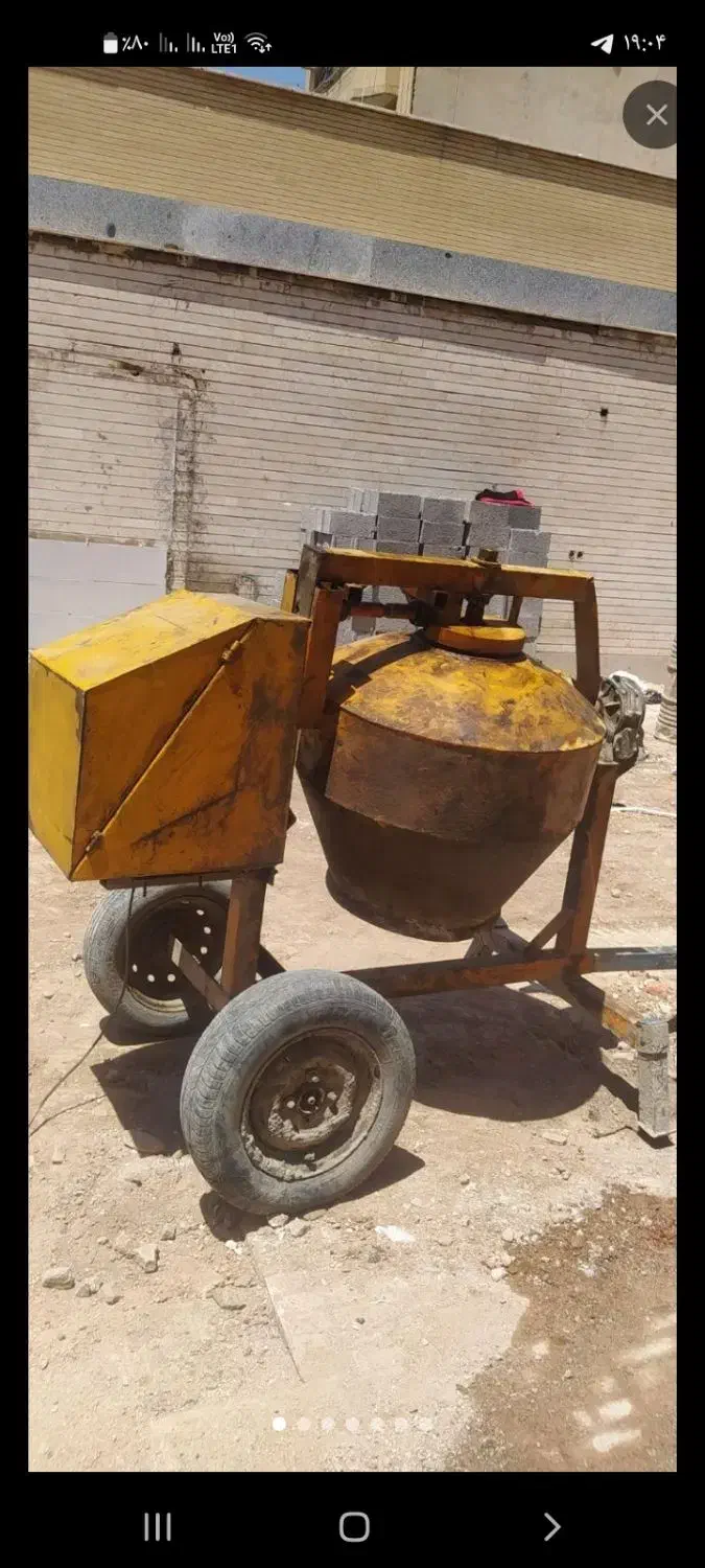 میکسر و دستگاه بلوک زنی|ماشینآلات صنعتی|ملایر, |دیوار