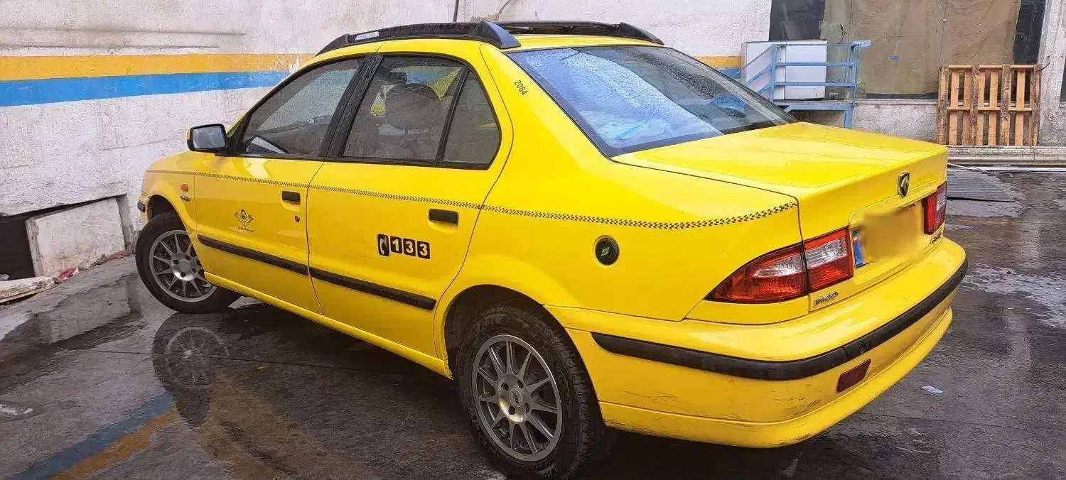 تاکسی سمند ۹۶ کارکرد ۱۱۵ هزار تا|خودرو سواری و وانت|تهران, قاسم‌آباد|دیوار