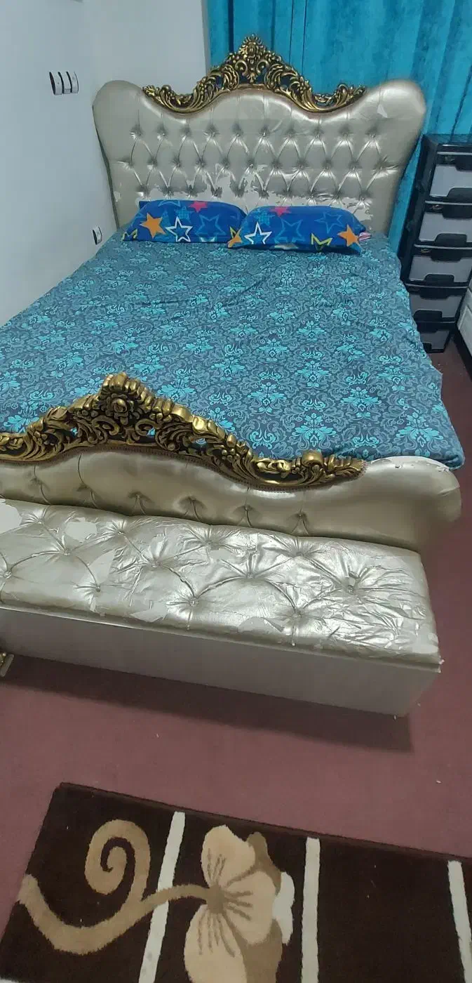 سرویس خواب ۲نفره کامل با تشک (کار تهران)|تخت و سرویس خواب|شیراز, شهرک گلدشت حافظ‎|دیوار