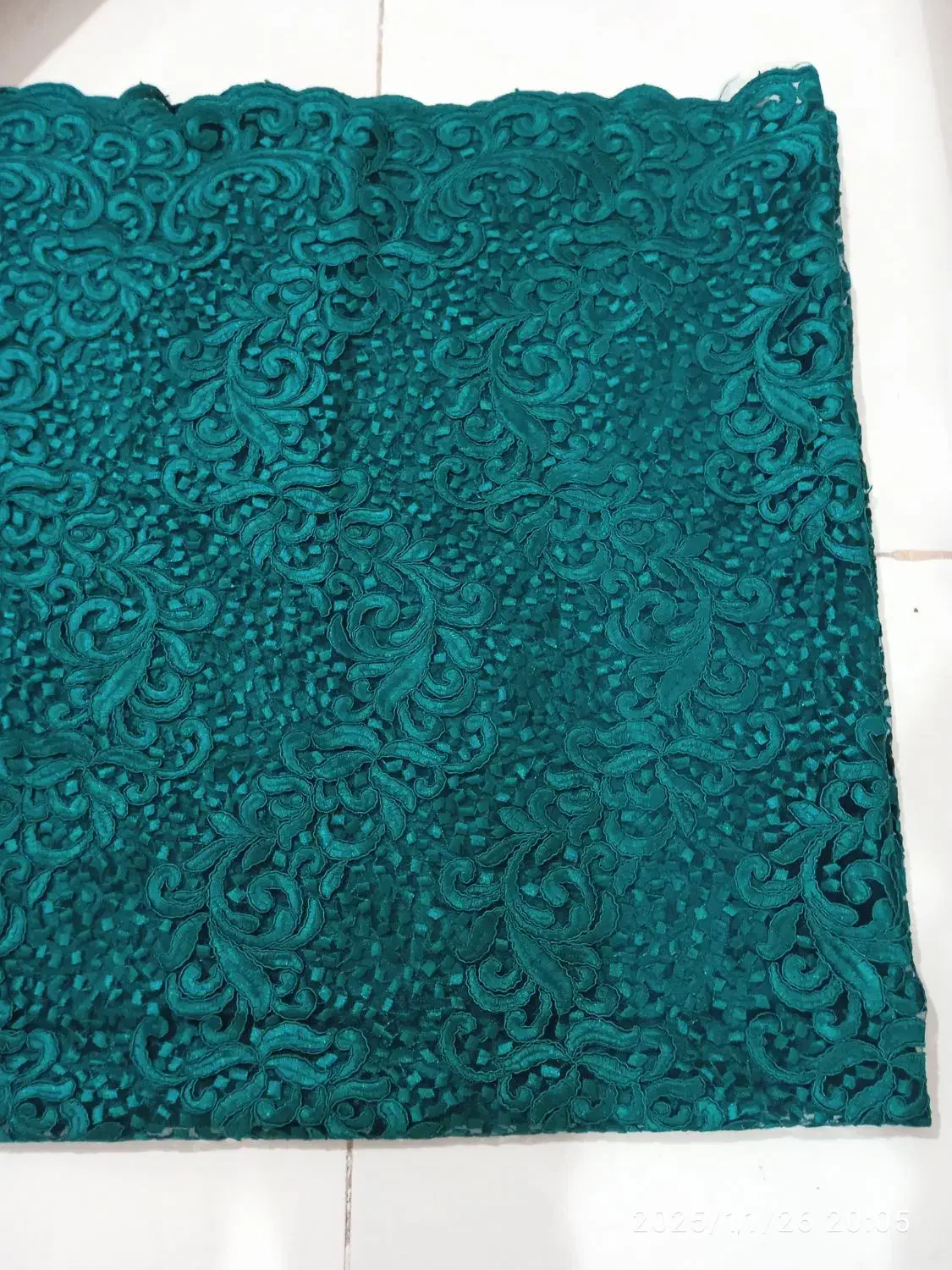 پارچه گیپورمکه خوشرنگ 1/5متروچندچادردیگر|لباس|تبریز, |دیوار