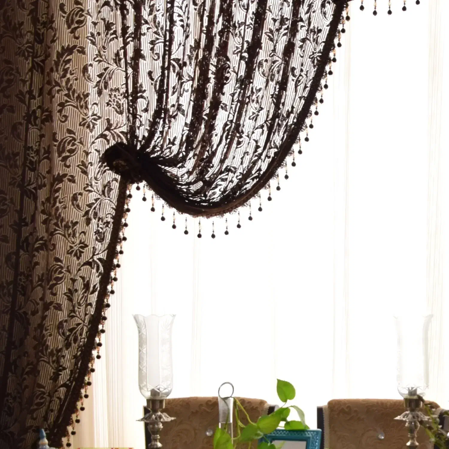 پرده پذیرایی|پرده، رانر، رومیزی|گناباد, |دیوار