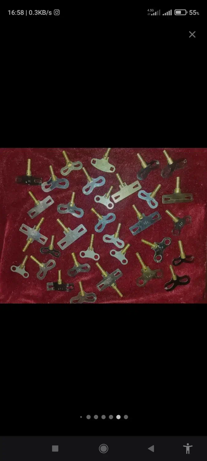 کلید کوک . کلید قدیمی . قفل شیر نشان|کلکسیون اشیاء عتیقه|تهران, آرژانتین|دیوار