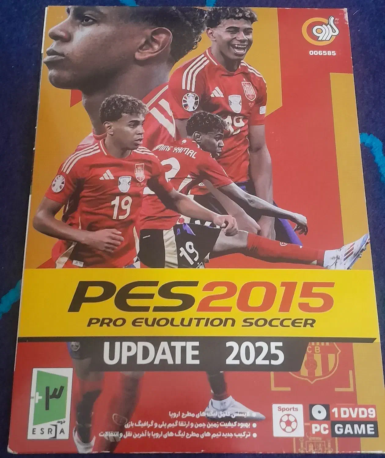 CD PES 2025  PC|کنسول، بازی ویدئویی و آنلاین|قم, پردیسان|دیوار