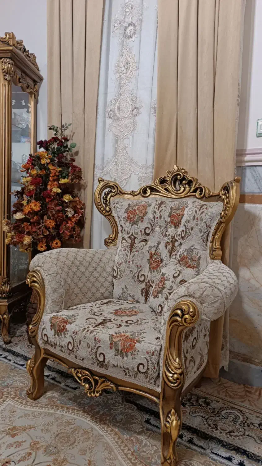 مبل سلطنتی|مبلمان خانگی و میز عسلی|سراوان, |دیوار