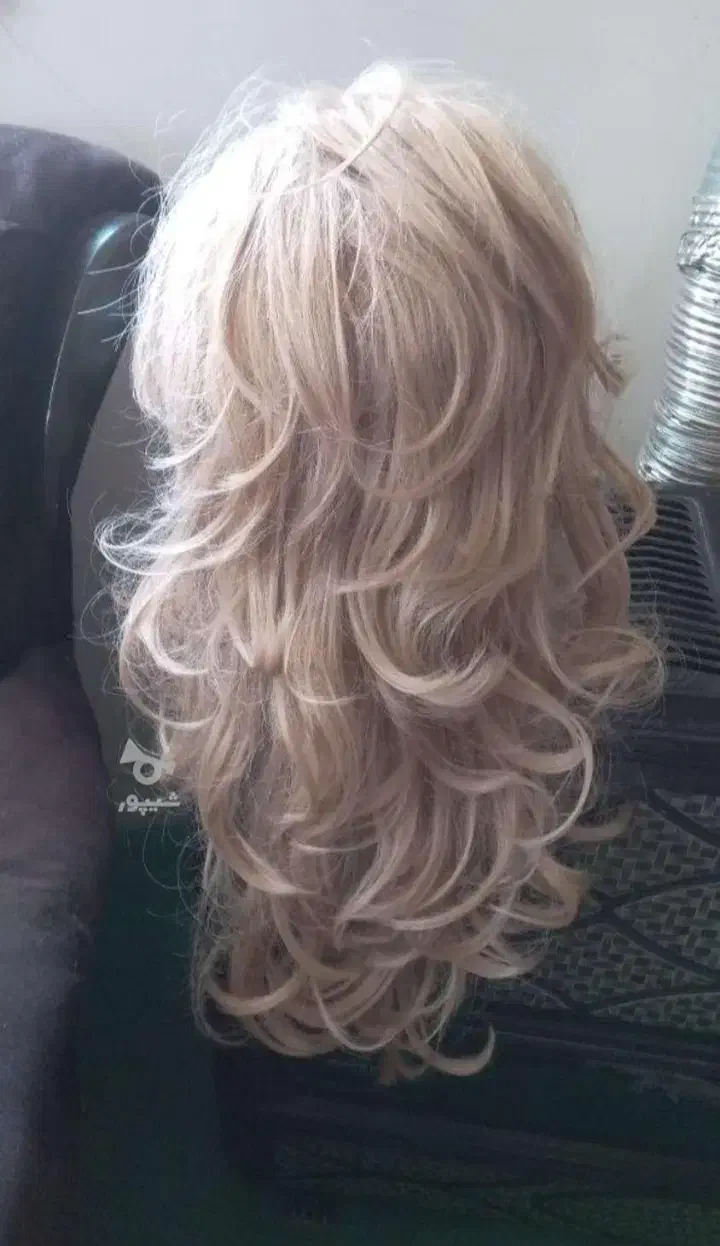 کلاگیس زنانه رنگ بلوند با موهای بلند کاملن سالم|آرایشگاه و سالن‌های زیبایی|آستانه اشرفیه, |دیوار