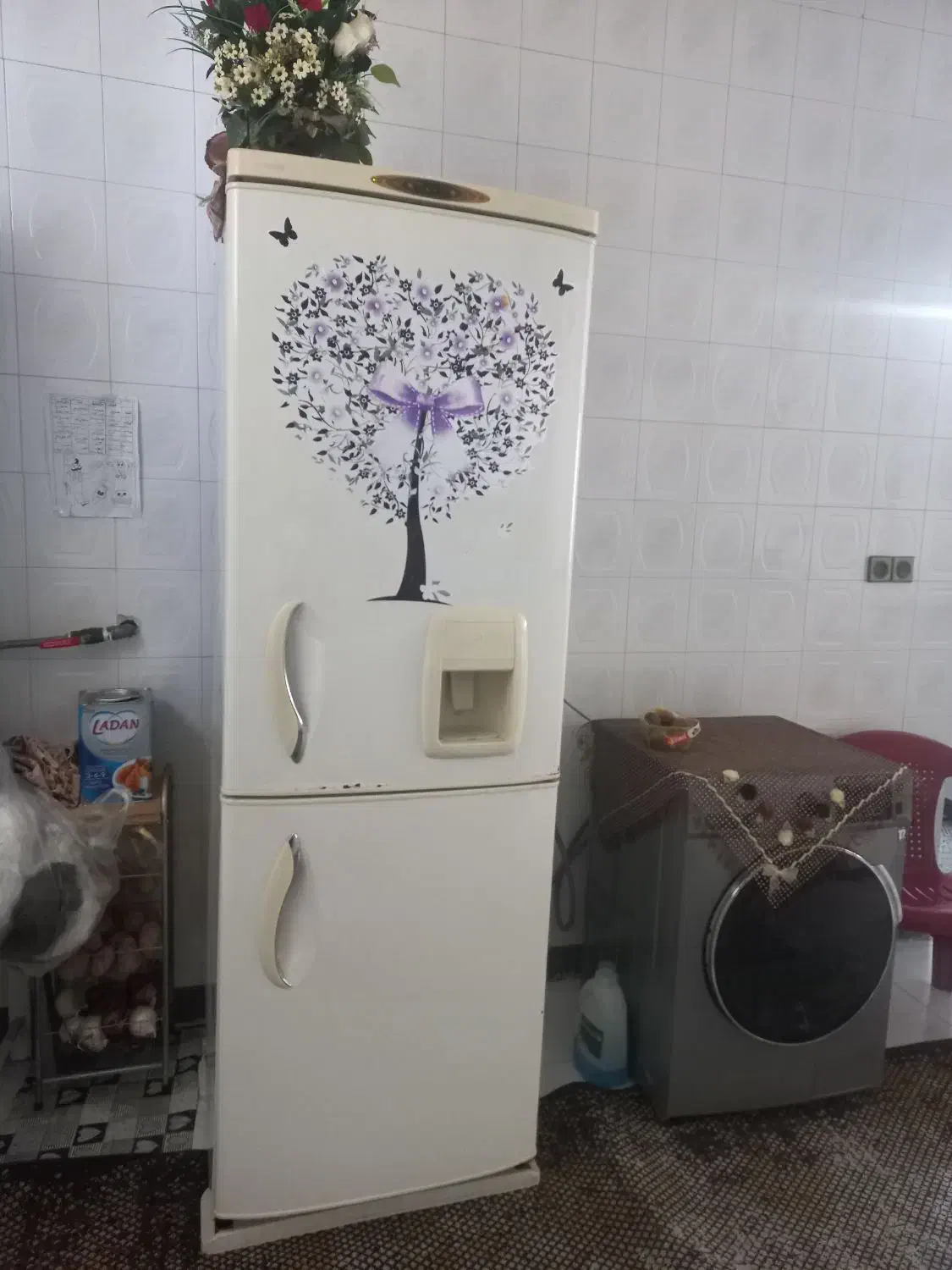 یخچال فریزر  امرسان|یخچال و فریزر|مرودشت, کناره|دیوار