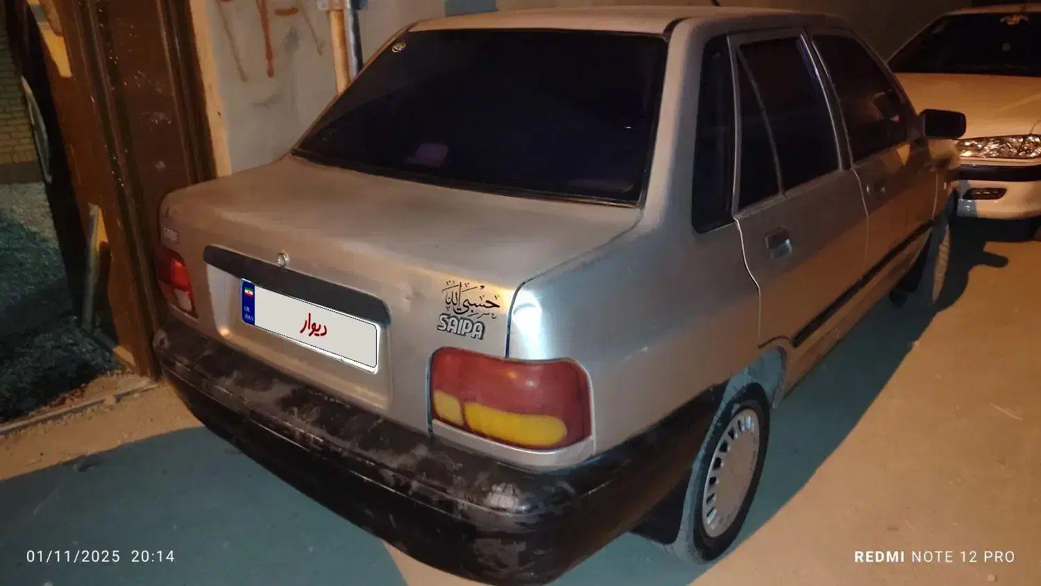 پرایدبدون رنگ مدل87صبا|خودرو سواری و وانت|سراوان, |دیوار