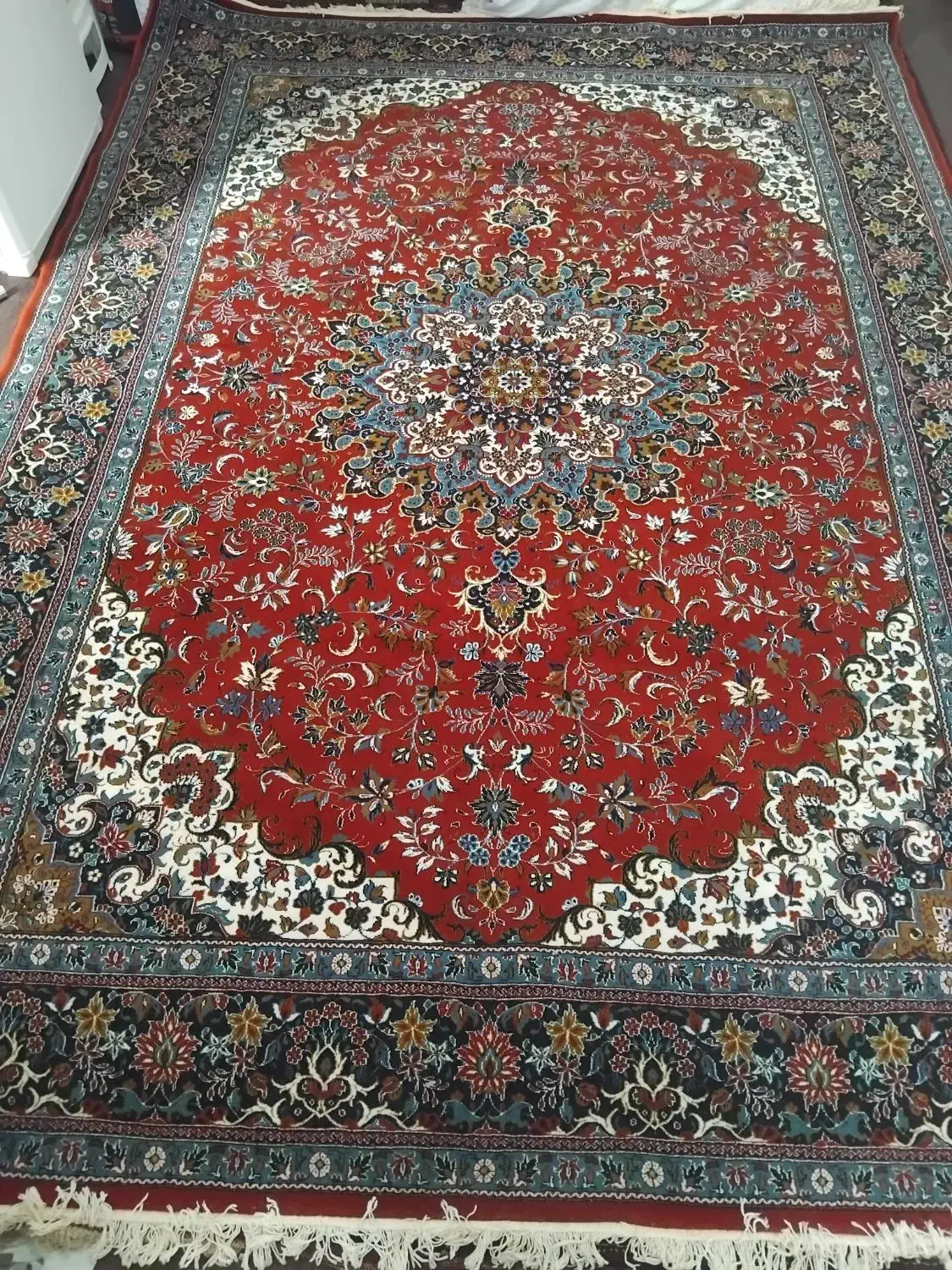 فرش کاشانی|فرش|گنبد کاووس, |دیوار