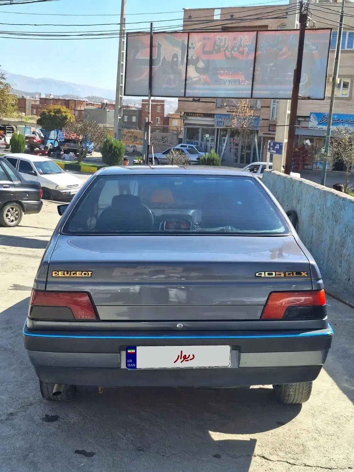 پژو ۴۰۵ خاکستری دلفینی ۹۶|خودرو سواری و وانت|مریوان, |دیوار