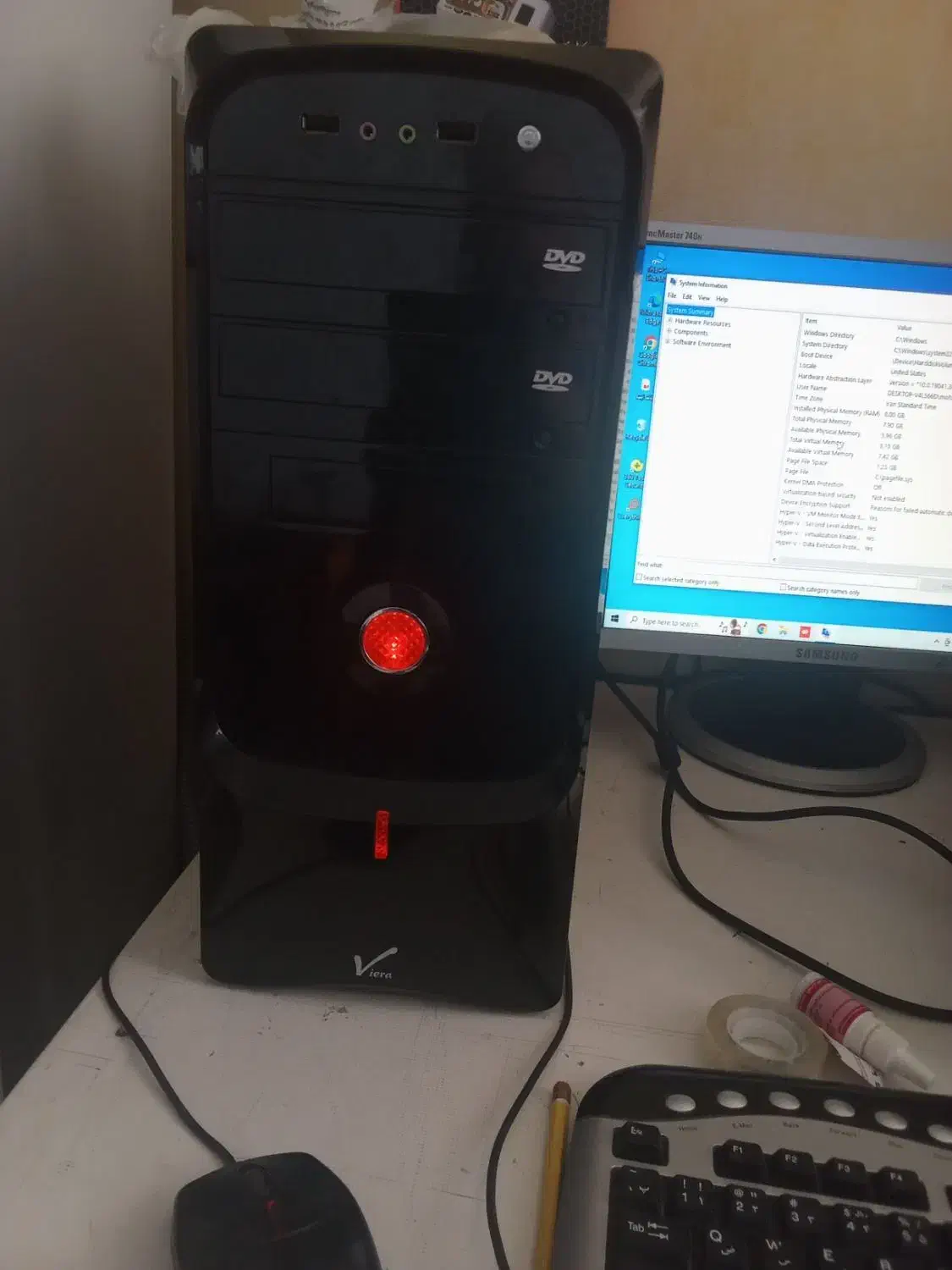 کامپیوتر حرفه ای|رایانه رومیزی|قم, ولیعصر|دیوار