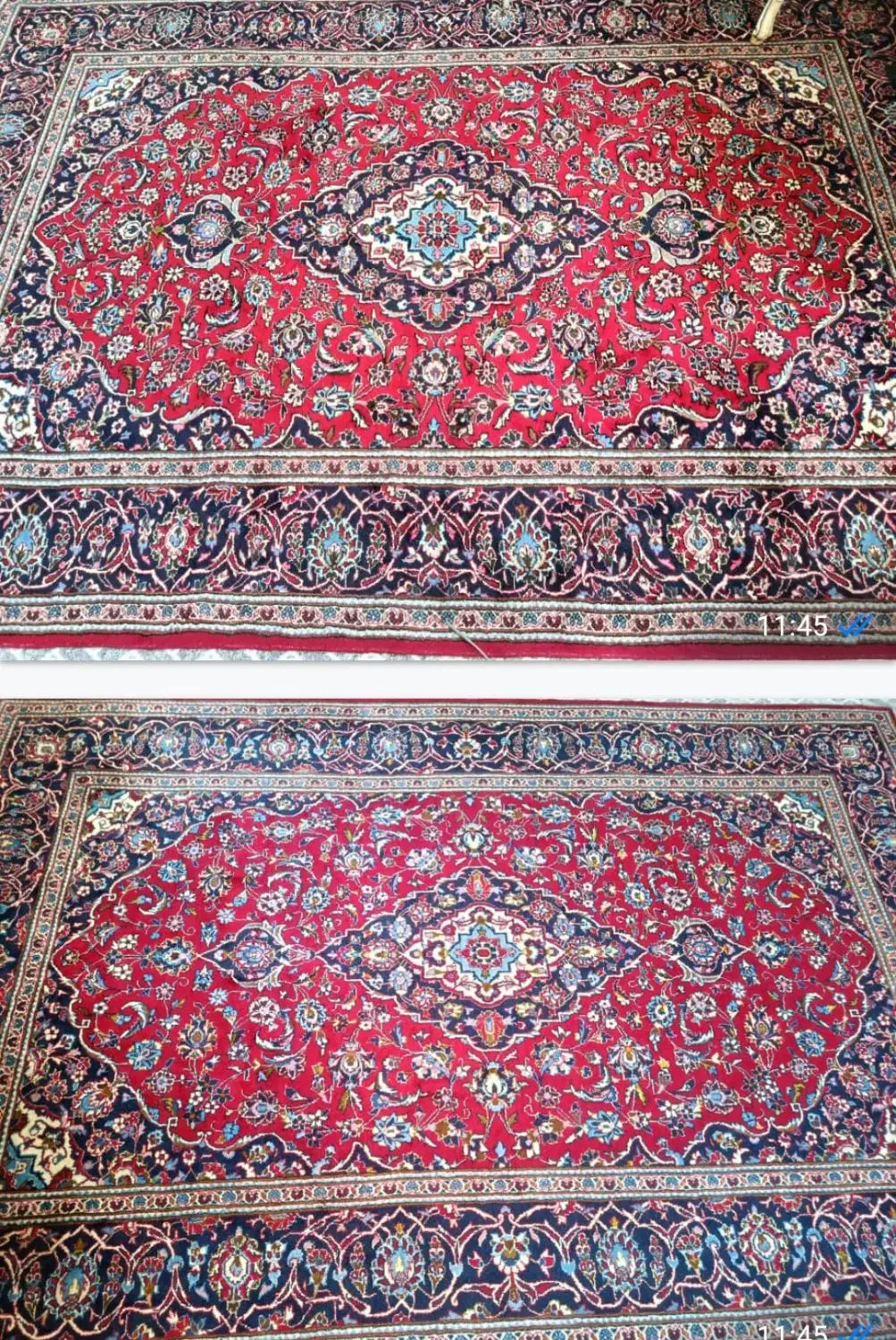 فرش دستبافت لاکی شش متری|فرش|خرم‌آباد, |دیوار