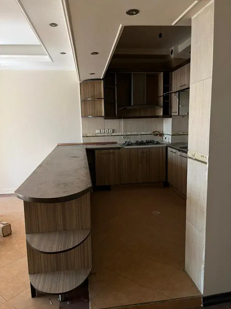 کابینت ام دی اف mdf همراه با سینک و هود|کتابخانه، شلف، قفسههای دیواری|فردیس, فردیس|دیوار