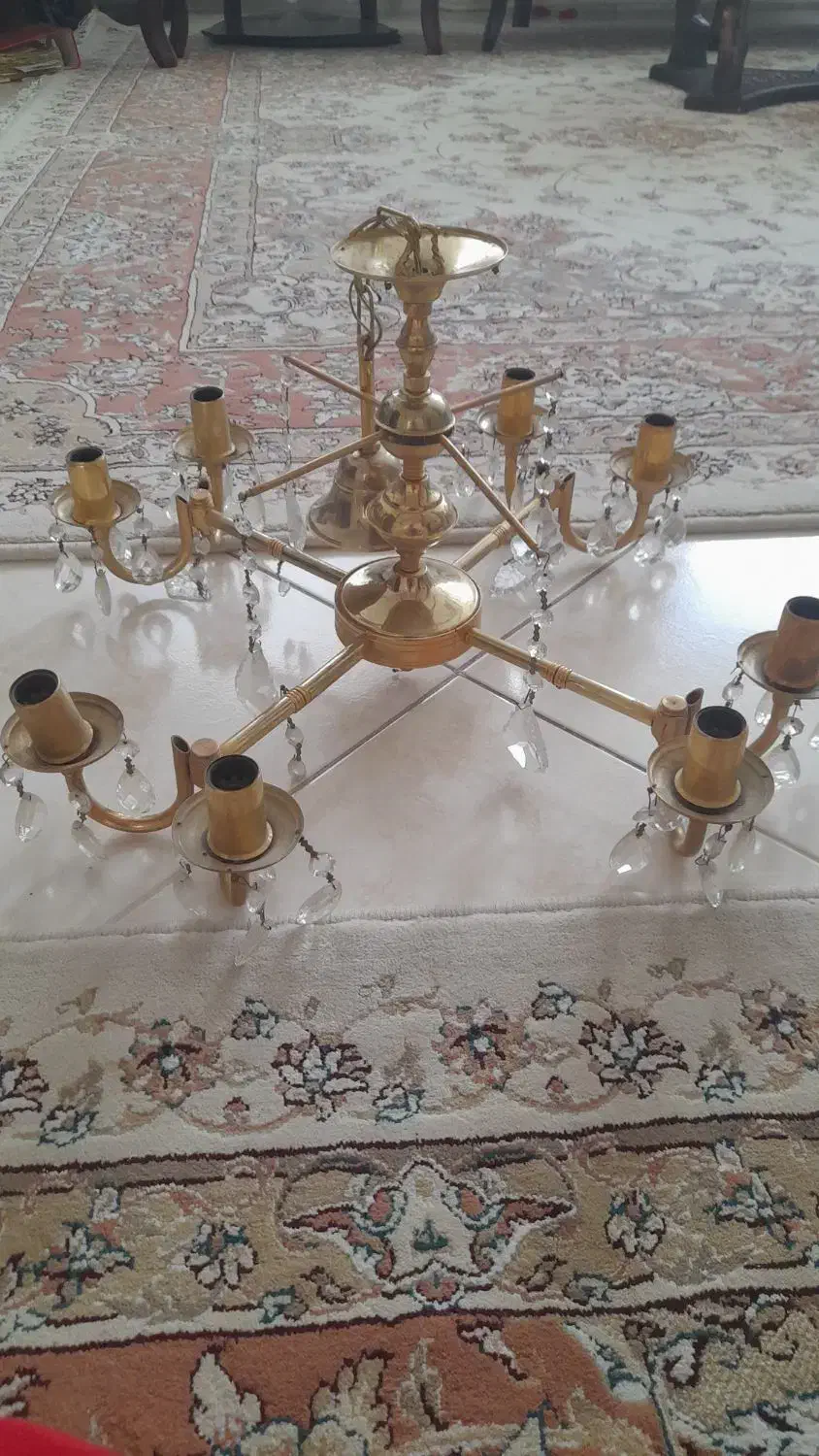 لوستر|لوستر و چراغ آویز|اراک, |دیوار