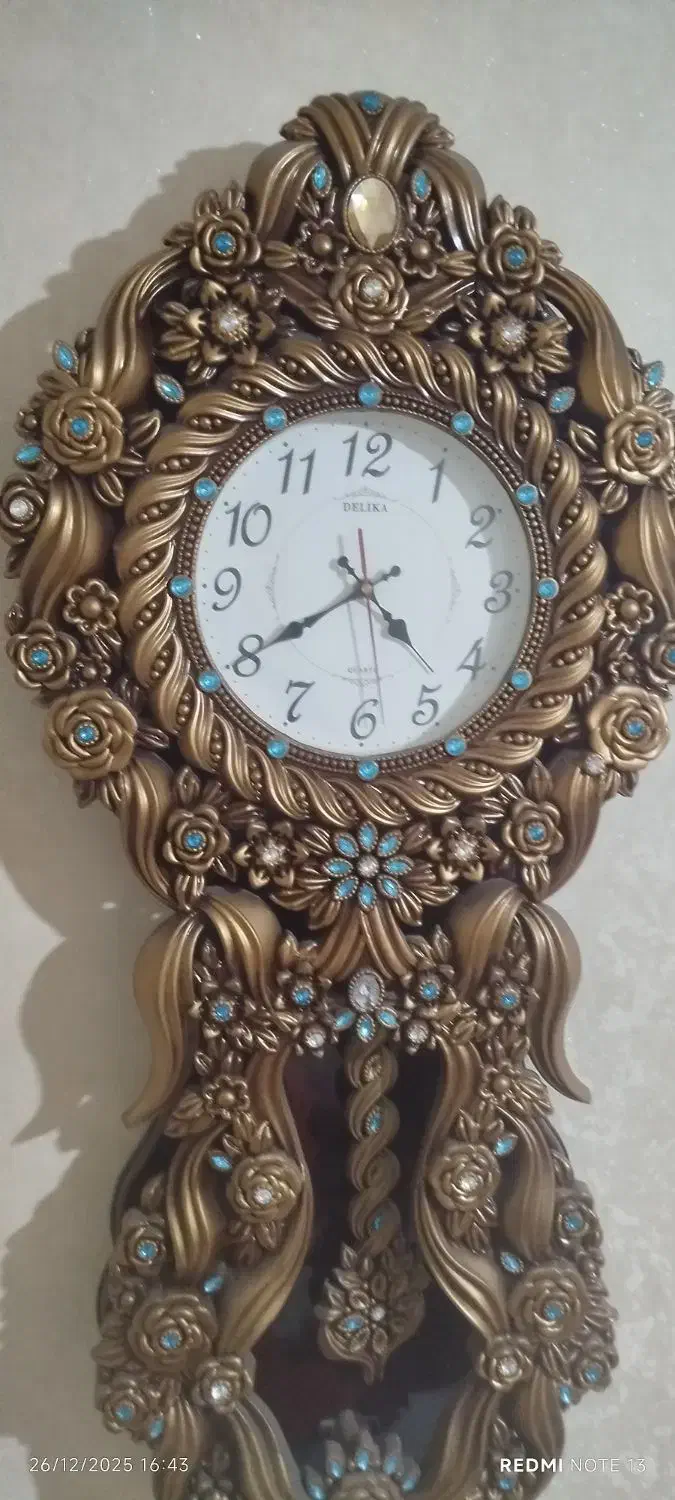 ساعت|ساعت دیواری و تزئینی|لاهیجان, گلستان|دیوار