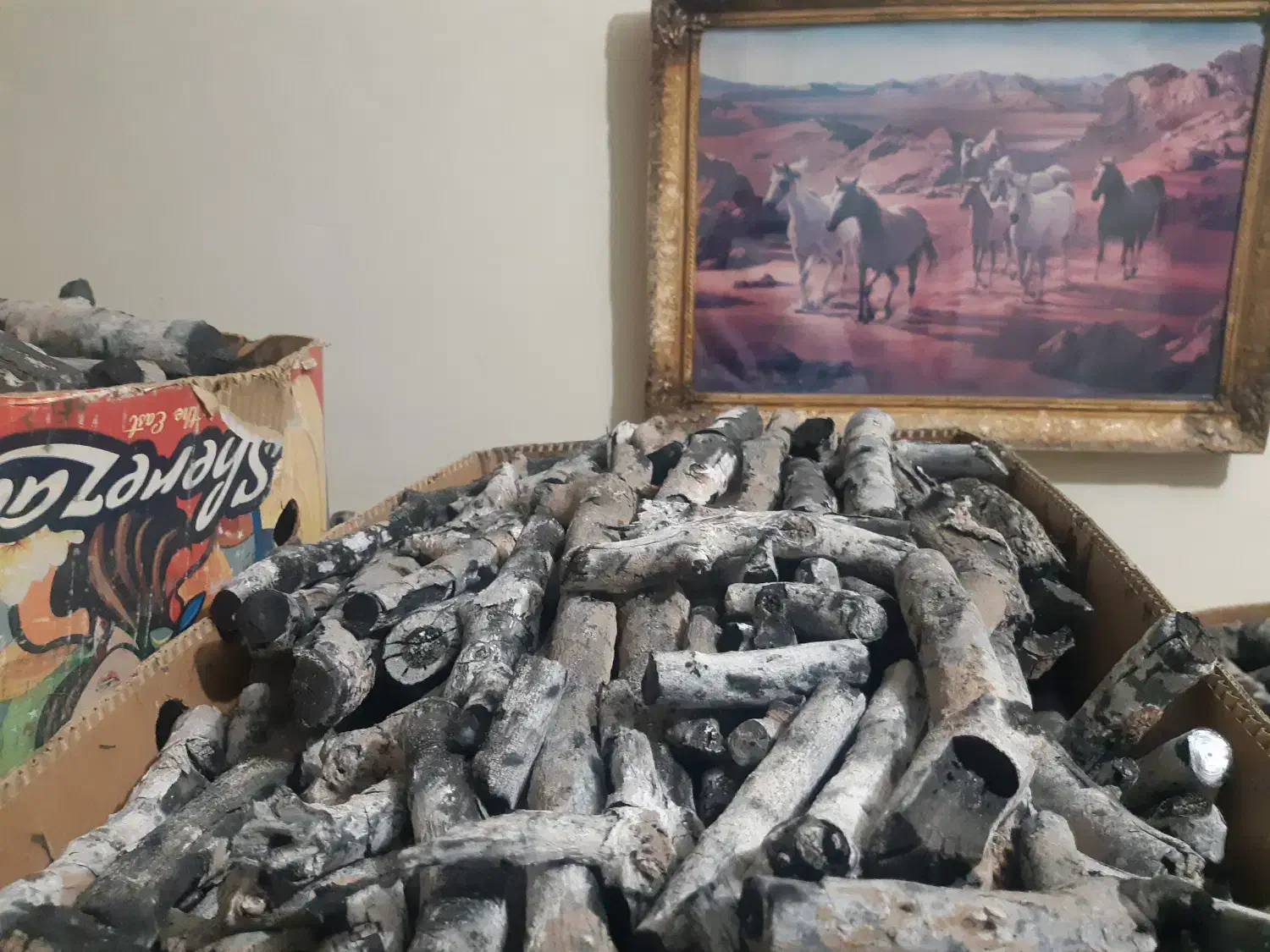 ذغال پسته قلم درجه ۱|عمدهفروشی|خمینیشهر, |دیوار