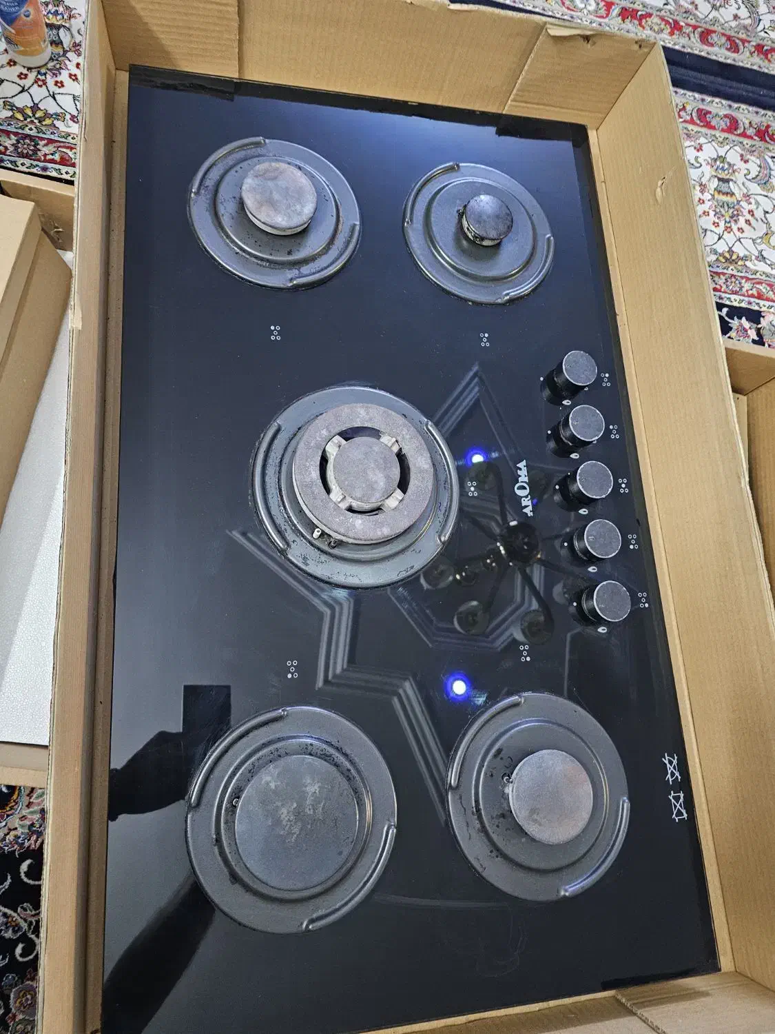 اجاق گاز رومیزی آروما|اجاق گاز و لوازم برقی پخت‌وپز|تهران, تهرانسر شمالی|دیوار