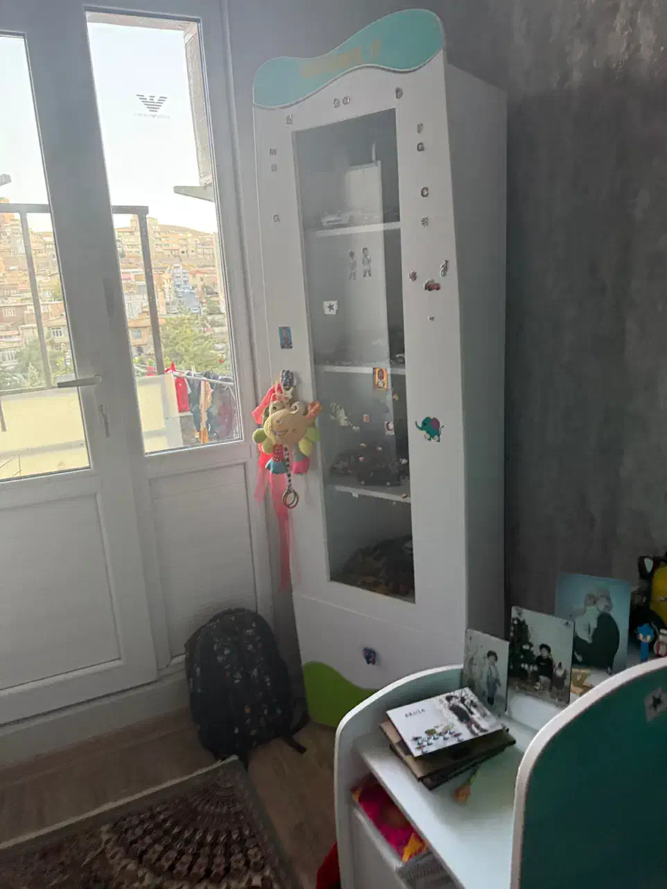 تخت کودک ونوجوان طرح فیل بایه پاتختی ودوعدکمد|تخت و سرویس خواب|ارومیه, |دیوار