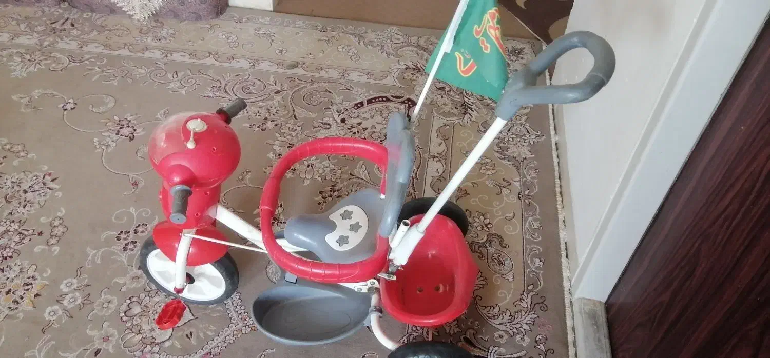 سه چرخه دسته دار|دوچرخه، اسکیت، اسکوتر|یزد, |دیوار