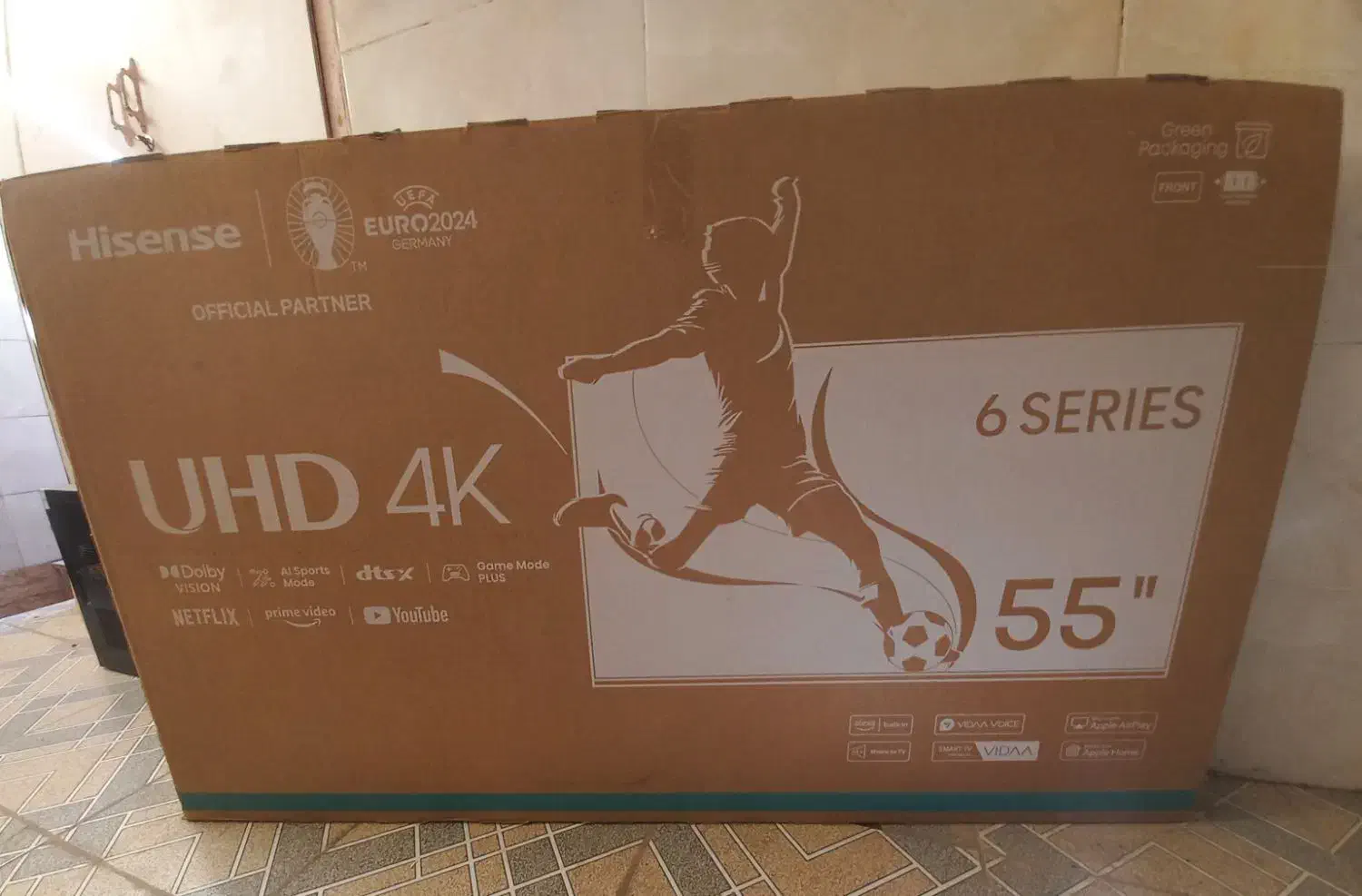 کارتن تلویزیون هایسنس|تلویزیون و پروژکتور|اهواز, فرهنگ شهر|دیوار