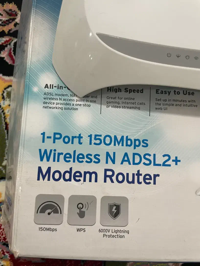 وای فایی یک بارم استفاده نشده|مودم و تجهیزات شبکه|دورود, |دیوار