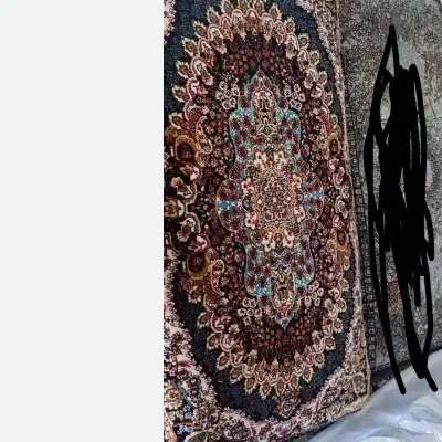 پشتی طرح ارکیده|پشتی|کرمانشاه, |دیوار
