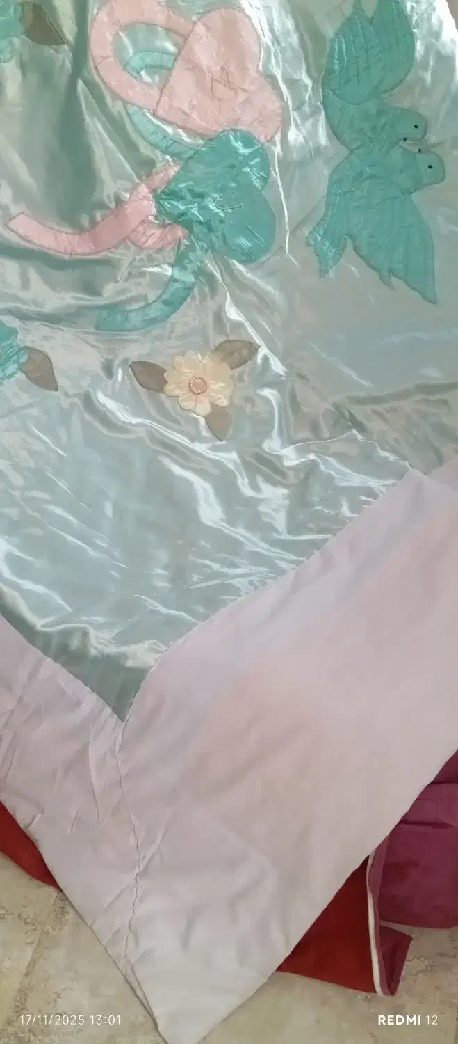 لحاف عروس نونو|رختخواب، بالش، پتو|مشکیندشت, |دیوار