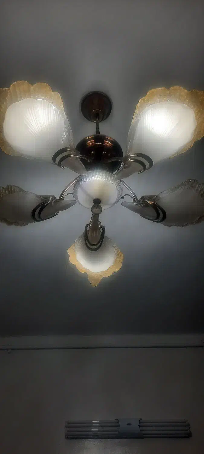 ۳ عدد لوستر فروشی|لوستر و چراغ آویز|بابل, |دیوار