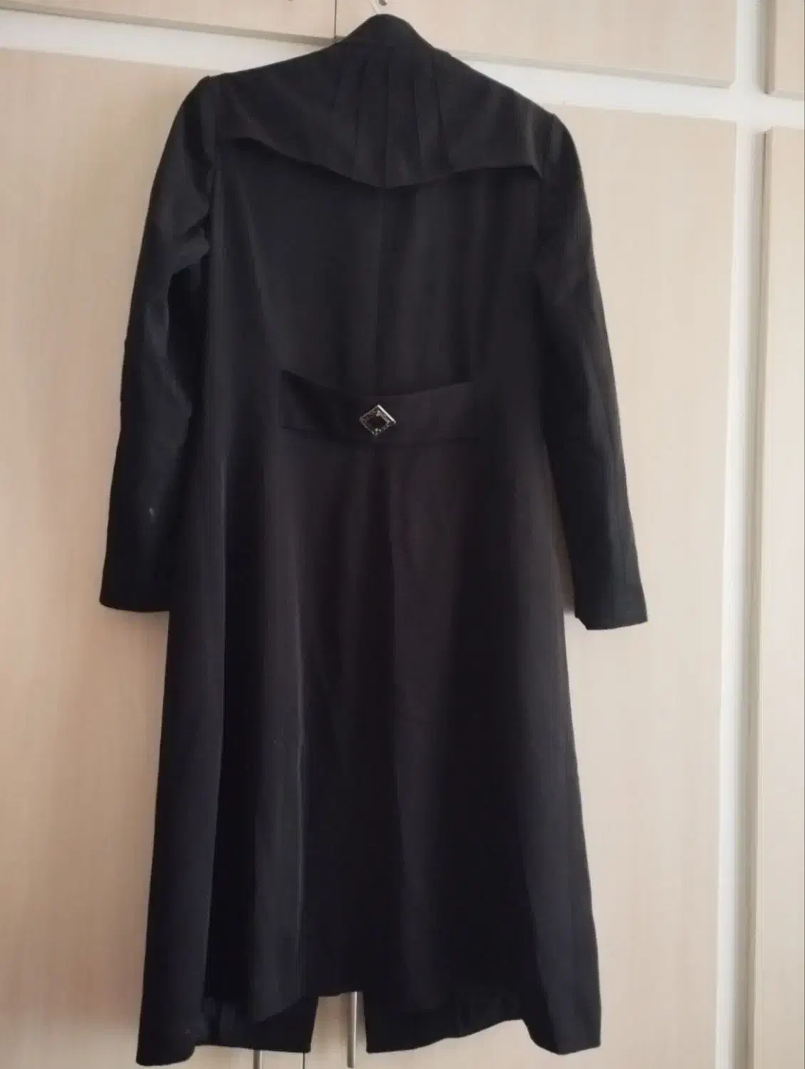 بارانی و پالتو زنانه به رنگ مشکی در حد نو|لباس|اردبیل, |دیوار