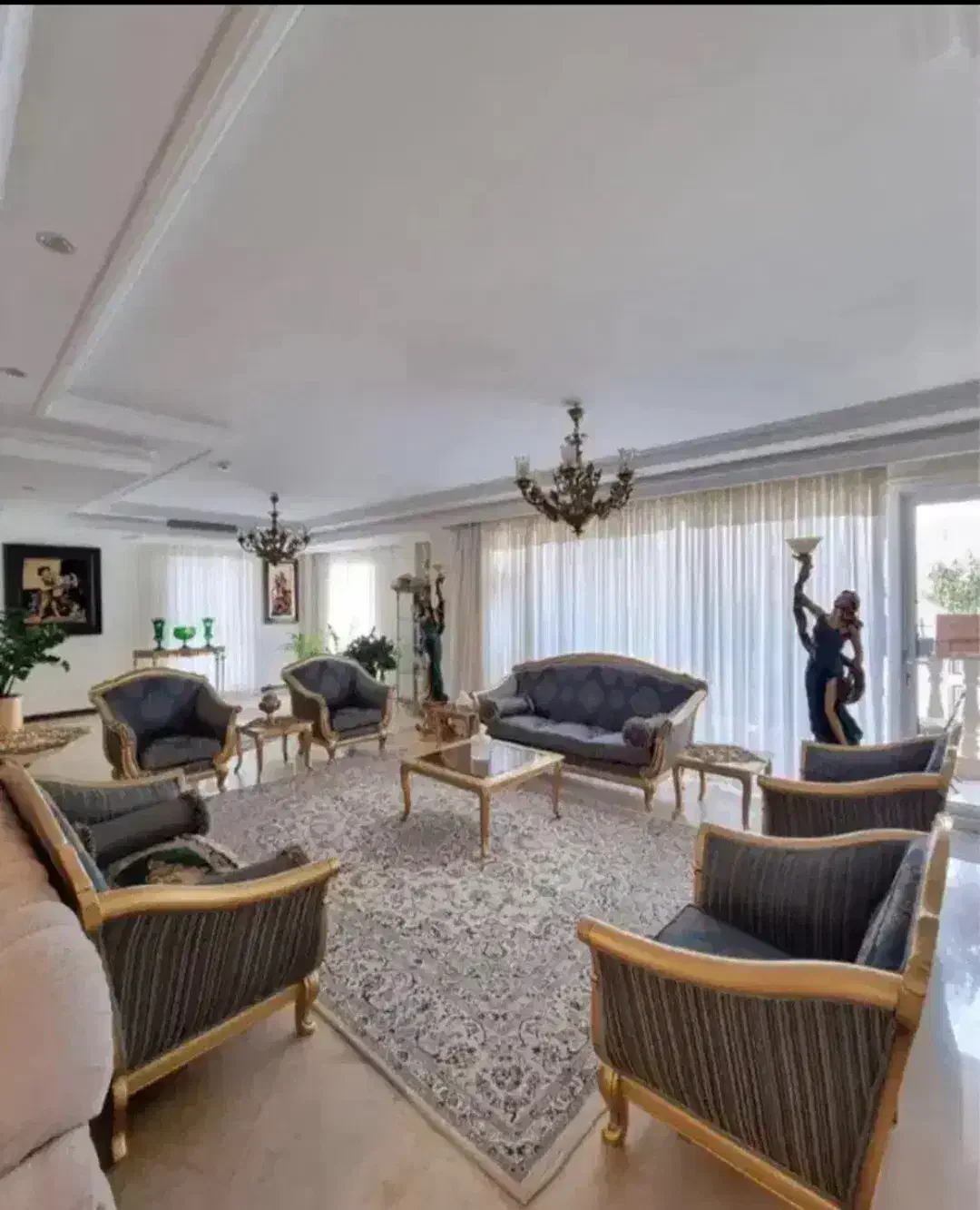 ۱۷۰متر تکواحدی بالکن بزرگ قابل چیدمان ویو ابدی|فروش آپارتمان|تهران, جنتآباد مرکزی|دیوار